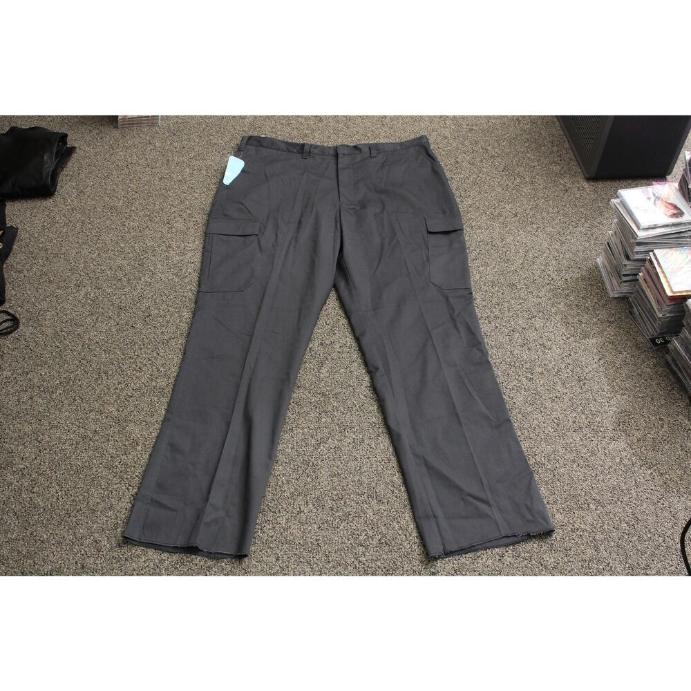 GK Direct Cargo Pants Mens 44R Utility Workwear Pockets Unhemmed Durable New